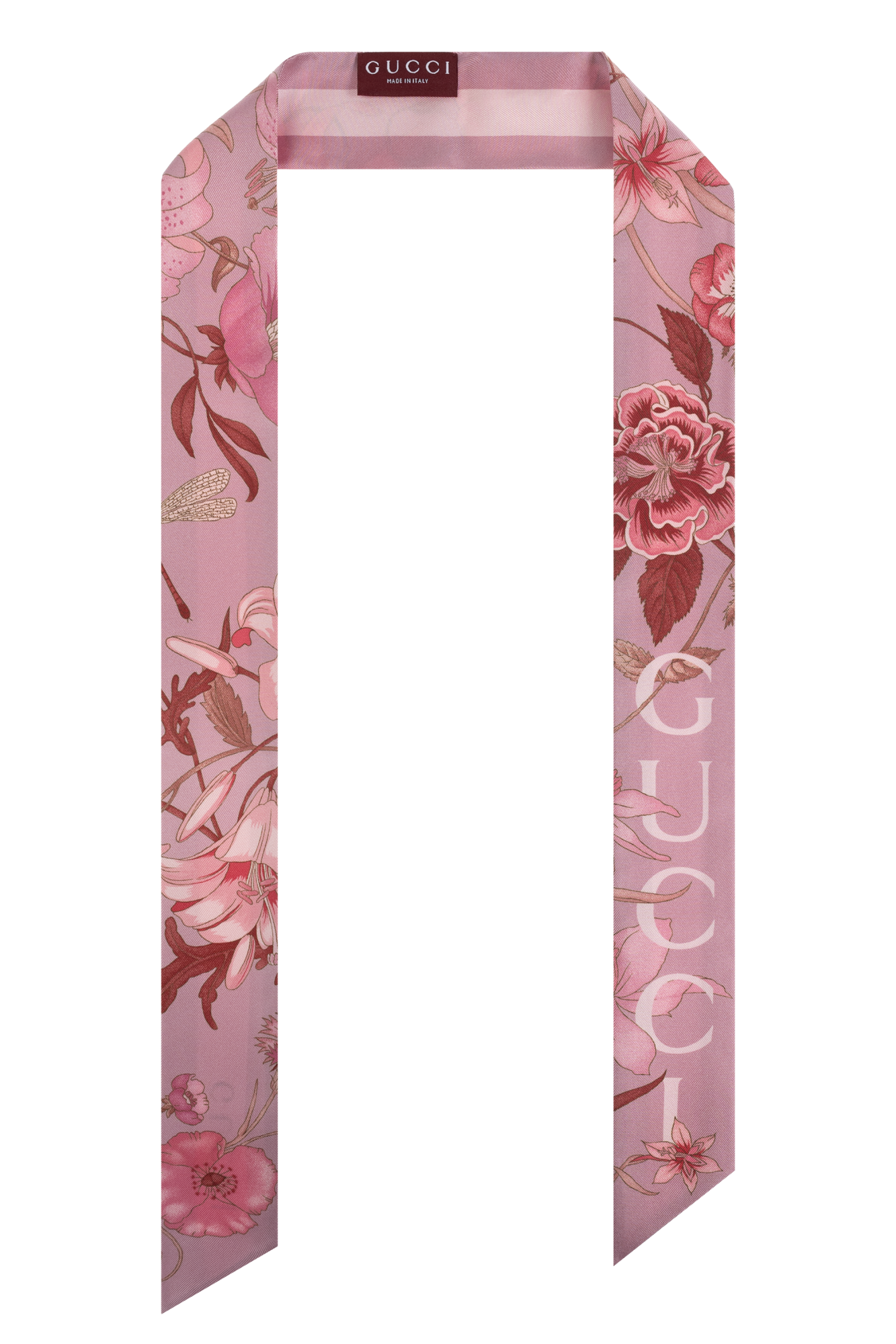 gucci silk monogrammed tie | Women's Accessories | Gucci